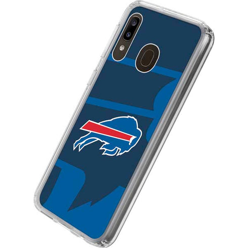NFL Buffalo Bills Double Vision Galaxy A20 Clear Case