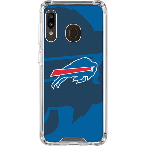 NFL Buffalo Bills Double Vision Galaxy A30 Clear Case