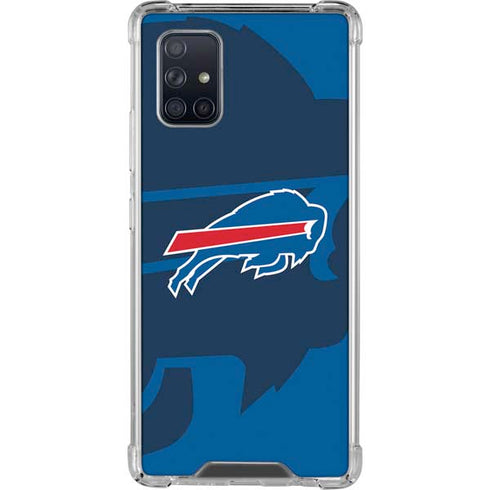 NFL Buffalo Bills Double Vision Galaxy A71 5G Clear Case
