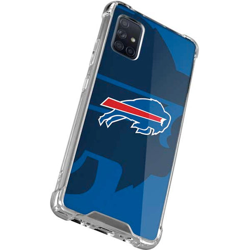NFL Buffalo Bills Double Vision Galaxy A71 5G Clear Case