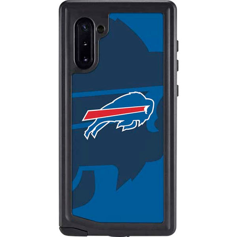 NFL Buffalo Bills Double Vision Galaxy Note 10 Waterproof Case
