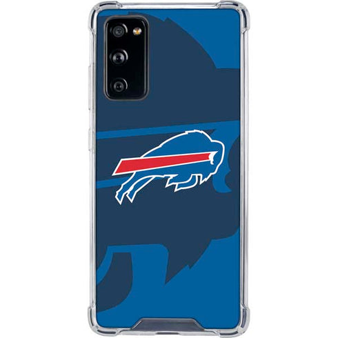NFL Buffalo Bills Double Vision Galaxy S20 FE Clear Case