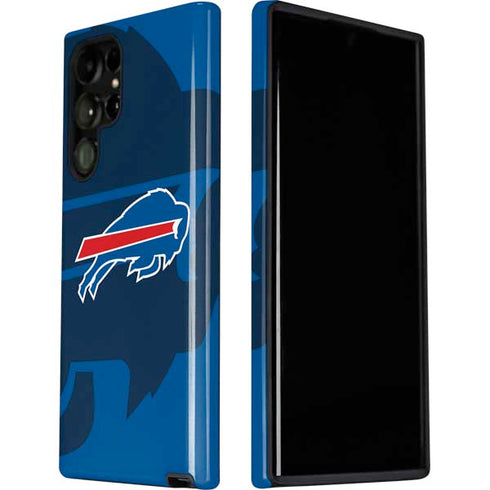 NFL Buffalo Bills Double Vision Galaxy S22 Ultra Pro Case