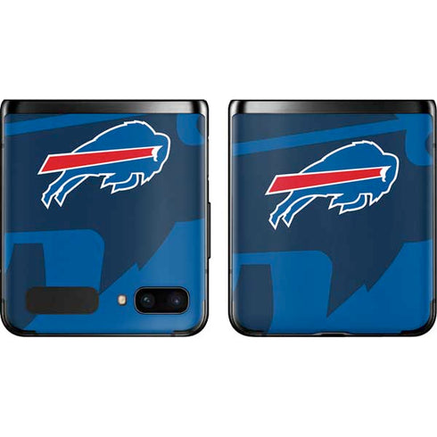 NFL Buffalo Bills Double Vision Galaxy Z Flip Skin