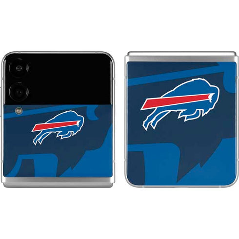 NFL Buffalo Bills Double Vision Galaxy Z Flip4 5G Skin