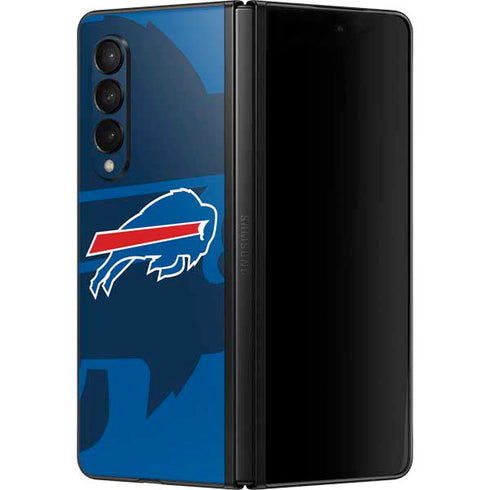 NFL Buffalo Bills Double Vision Galaxy Z Fold3 5G Skin