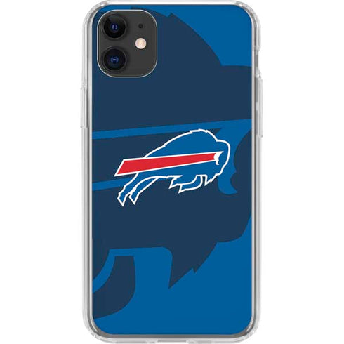 NFL Buffalo Bills Double Vision iPhone 11 Clear Case