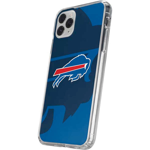 NFL Buffalo Bills Double Vision iPhone 11 Pro Clear Case