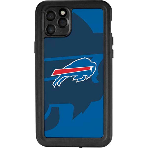 NFL Buffalo Bills Double Vision iPhone 11 Pro Max Waterproof Case
