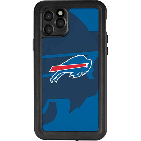 NFL Buffalo Bills Double Vision iPhone 11 Pro Waterproof Case
