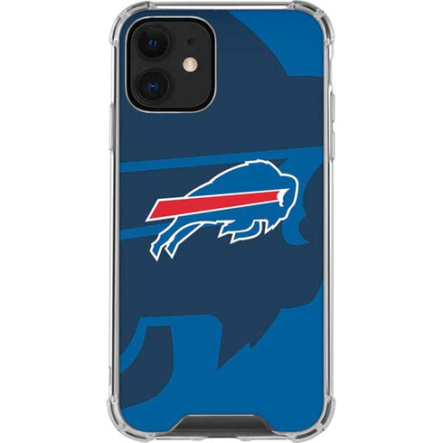 NFL Buffalo Bills Double Vision iPhone 12 Clear Case