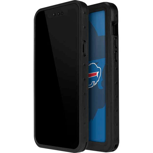NFL Buffalo Bills Double Vision iPhone 12 Pro Max Waterproof Case