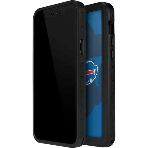 NFL Buffalo Bills Double Vision iPhone 12 Pro Waterproof Case
