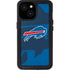 NFL Buffalo Bills Double Vision iPhone 13 Mini Waterproof Case