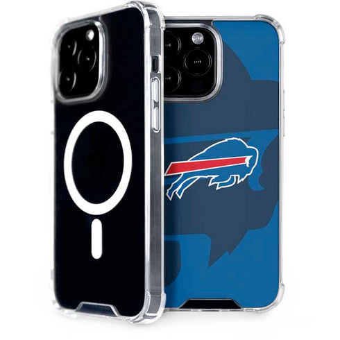 NFL Buffalo Bills Double Vision iPhone 13 Pro Max MagSafe Case