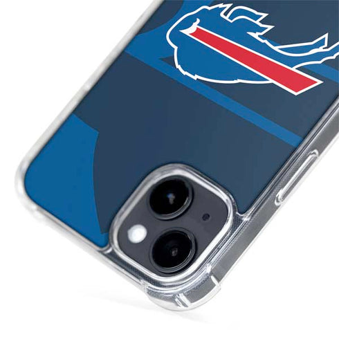 NFL Buffalo Bills Double Vision iPhone 15 Plus MagSafe Case