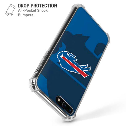 NFL Buffalo Bills Double Vision iPhone 7/8 Plus Clear Case