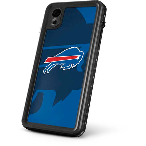 NFL Buffalo Bills Double Vision iPhone XR Waterproof Case
