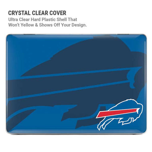 NFL Buffalo Bills Double Vision MacBook Pro 16in (2021-25) Case plus Skin