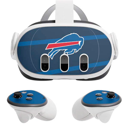 NFL Buffalo Bills Double Vision Meta Quest 3 Skin