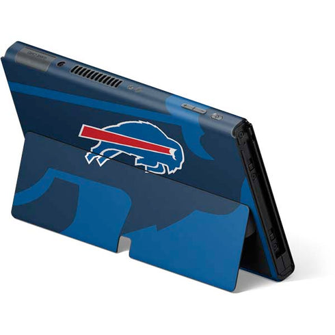 NFL Buffalo Bills Double Vision Nintendo Switch OLED (2021) Skin