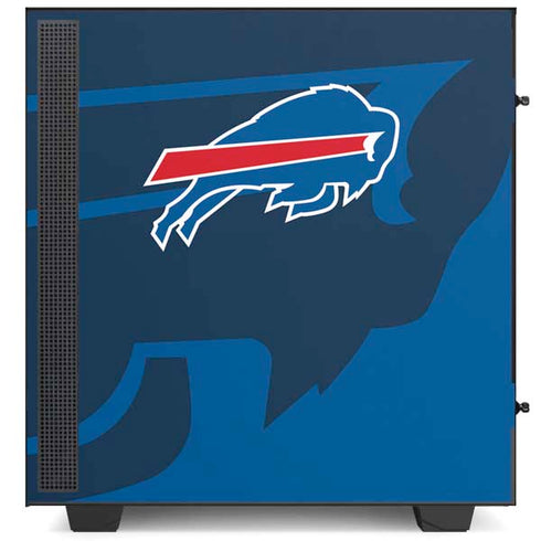 NFL Buffalo Bills Double Vision NZXT H510 Compact ATX Mid-Tower Case Skin