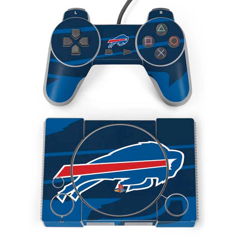 NFL Buffalo Bills Double Vision PlayStation Classic Bundle Skin