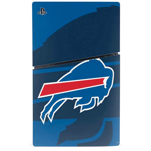 NFL Buffalo Bills Double Vision PS5 Slim Disk Bundle Skin