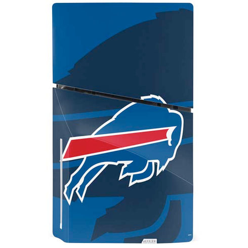 NFL Buffalo Bills Double Vision PS5 Slim Disk Bundle Skin
