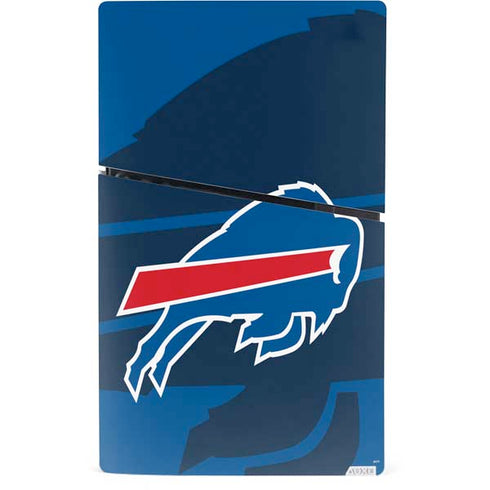 NFL Buffalo Bills Double Vision PS5 Slim Digital Edition Console Skin