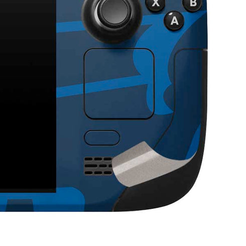 NFL Buffalo Bills Double Vision Steam Deck Handheld Gaming Computer Skin