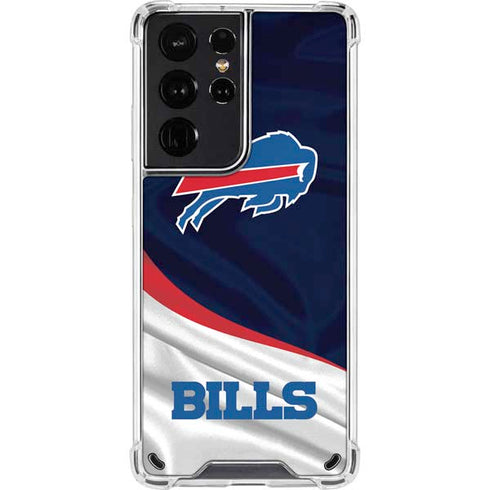 NFL Buffalo Bills Galaxy S21 Ultra 5G Clear Case