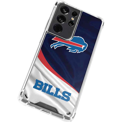 NFL Buffalo Bills Galaxy S21 Ultra 5G Clear Case