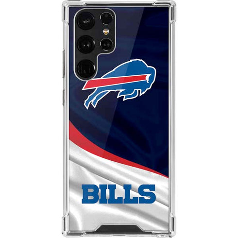 NFL Buffalo Bills Galaxy S22 Ultra Clear Case