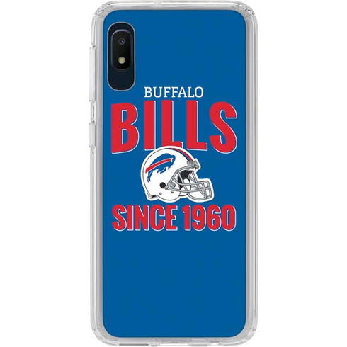 NFL Buffalo Bills Helmet Galaxy A10e Clear Case