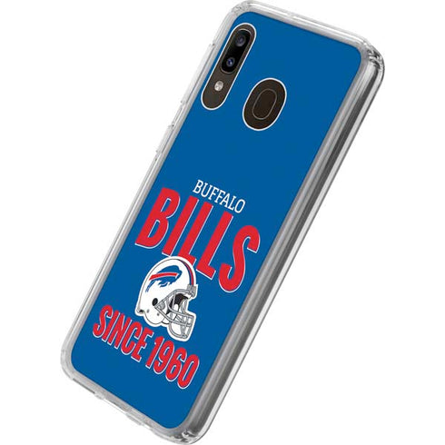NFL Buffalo Bills Helmet Galaxy A20 Clear Case