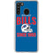 NFL Buffalo Bills Helmet Galaxy A21 Clear Case