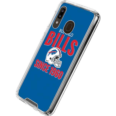 NFL Buffalo Bills Helmet Galaxy A30 Clear Case