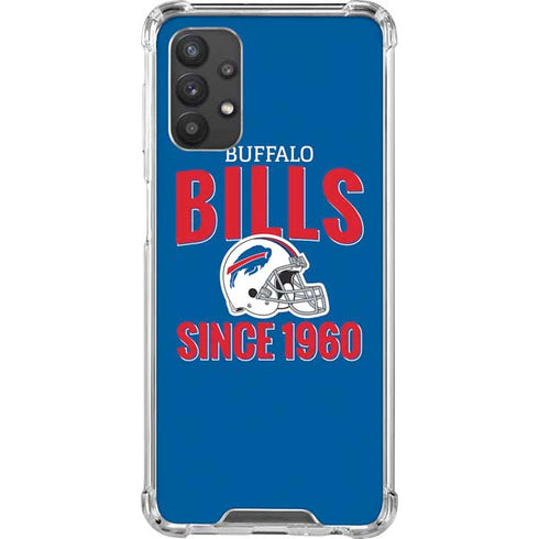 NFL Buffalo Bills Helmet Galaxy A32 5G Clear Case
