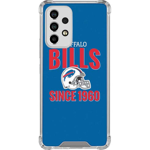 NFL Buffalo Bills Helmet Galaxy A53 5G Clear Case