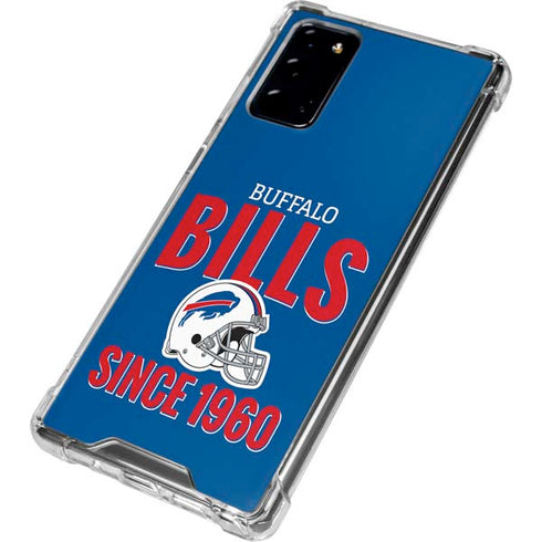 NFL Buffalo Bills Helmet Galaxy Note20 5G Clear Case