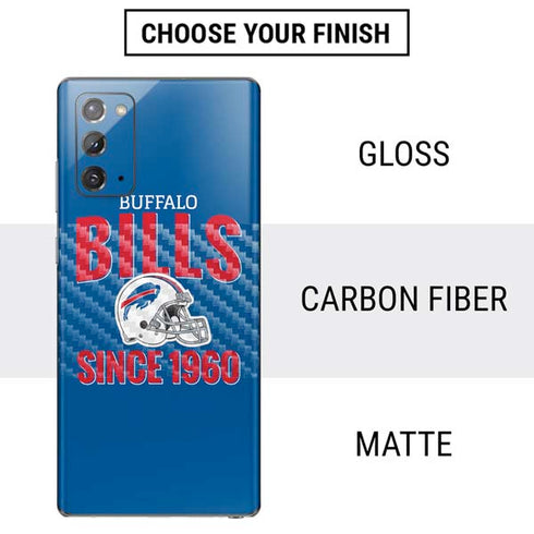 NFL Buffalo Bills Helmet Galaxy Note20 5G Skin