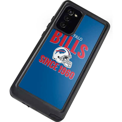 NFL Buffalo Bills Helmet Galaxy Note20 5G Waterproof Case