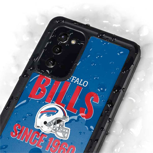 NFL Buffalo Bills Helmet Galaxy Note20 5G Waterproof Case