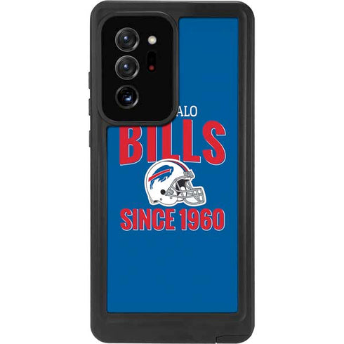 NFL Buffalo Bills Helmet Galaxy Note20 Ultra 5G Waterproof Case