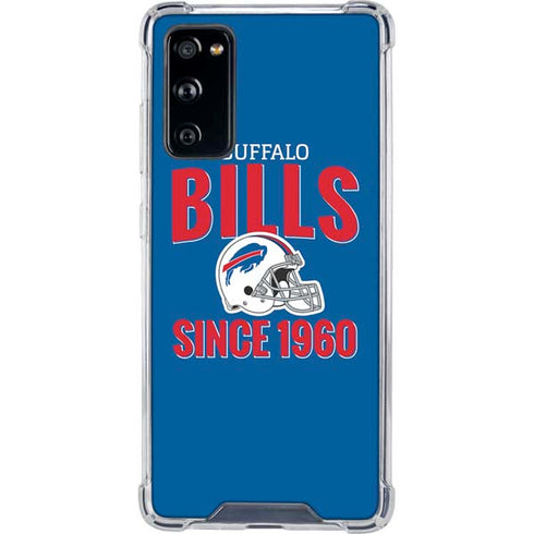 NFL Buffalo Bills Helmet Galaxy S20 FE Clear Case