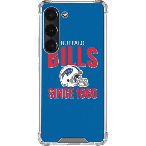 NFL Buffalo Bills Helmet Galaxy S23 Clear Case