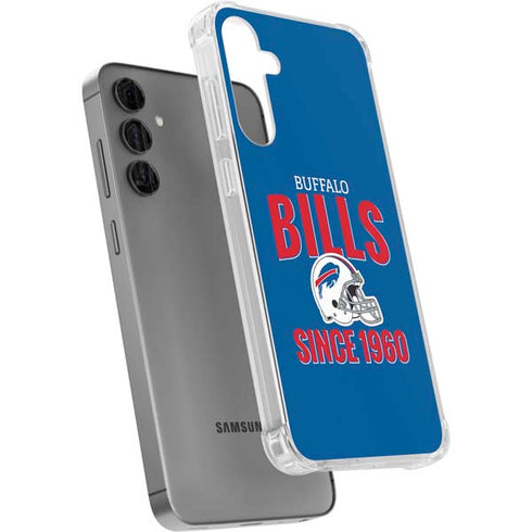 NFL Buffalo Bills Helmet Galaxy S24 Plus Clear Case