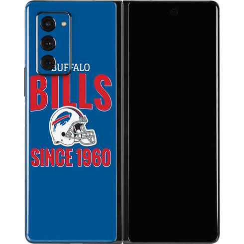 NFL Buffalo Bills Helmet Galaxy Z Fold2 5G Skin