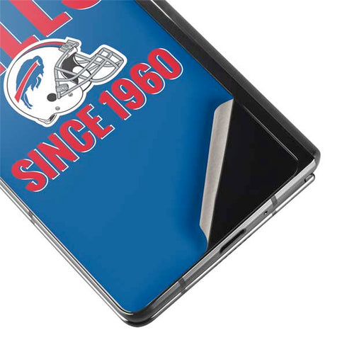 NFL Buffalo Bills Helmet Galaxy Z Fold2 5G Skin